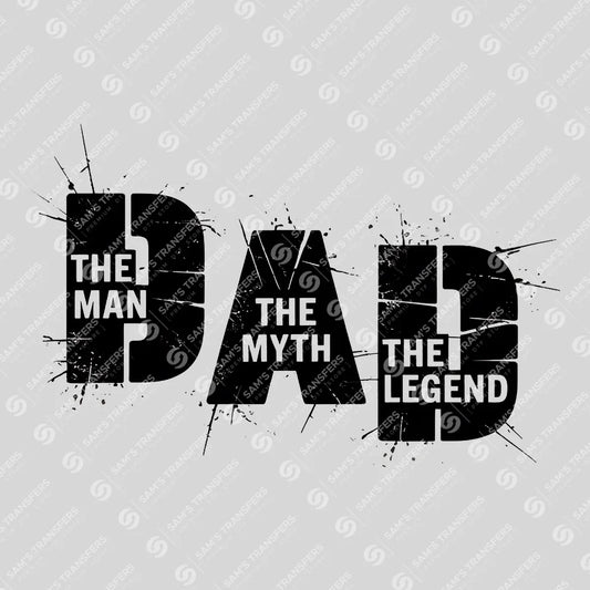 Father's Day Best Dad Ready DTF Transfer | FR2015