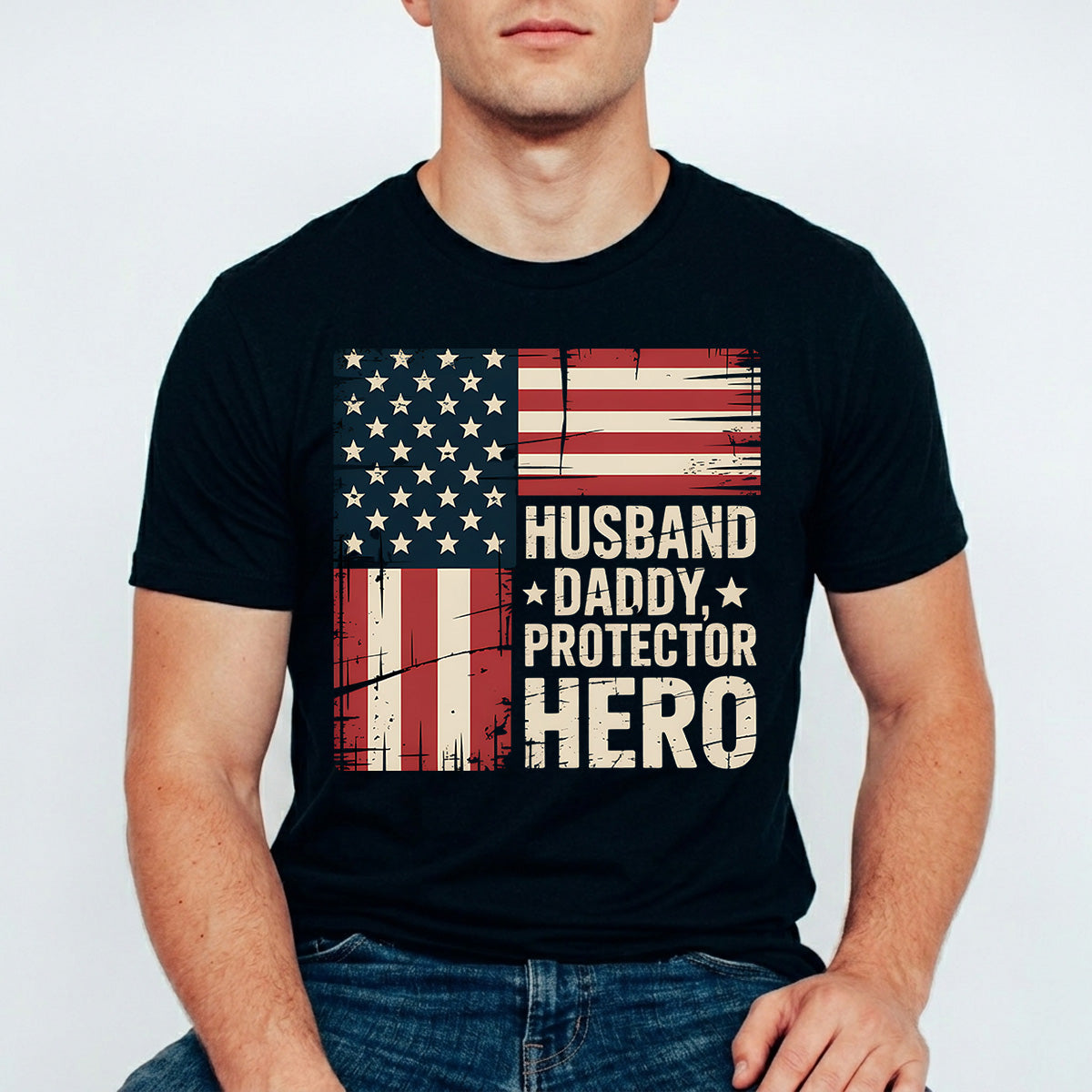 Apparel featuring a Fathers Day 4th of July Ready DTF Transfer-themed DTF transfer.