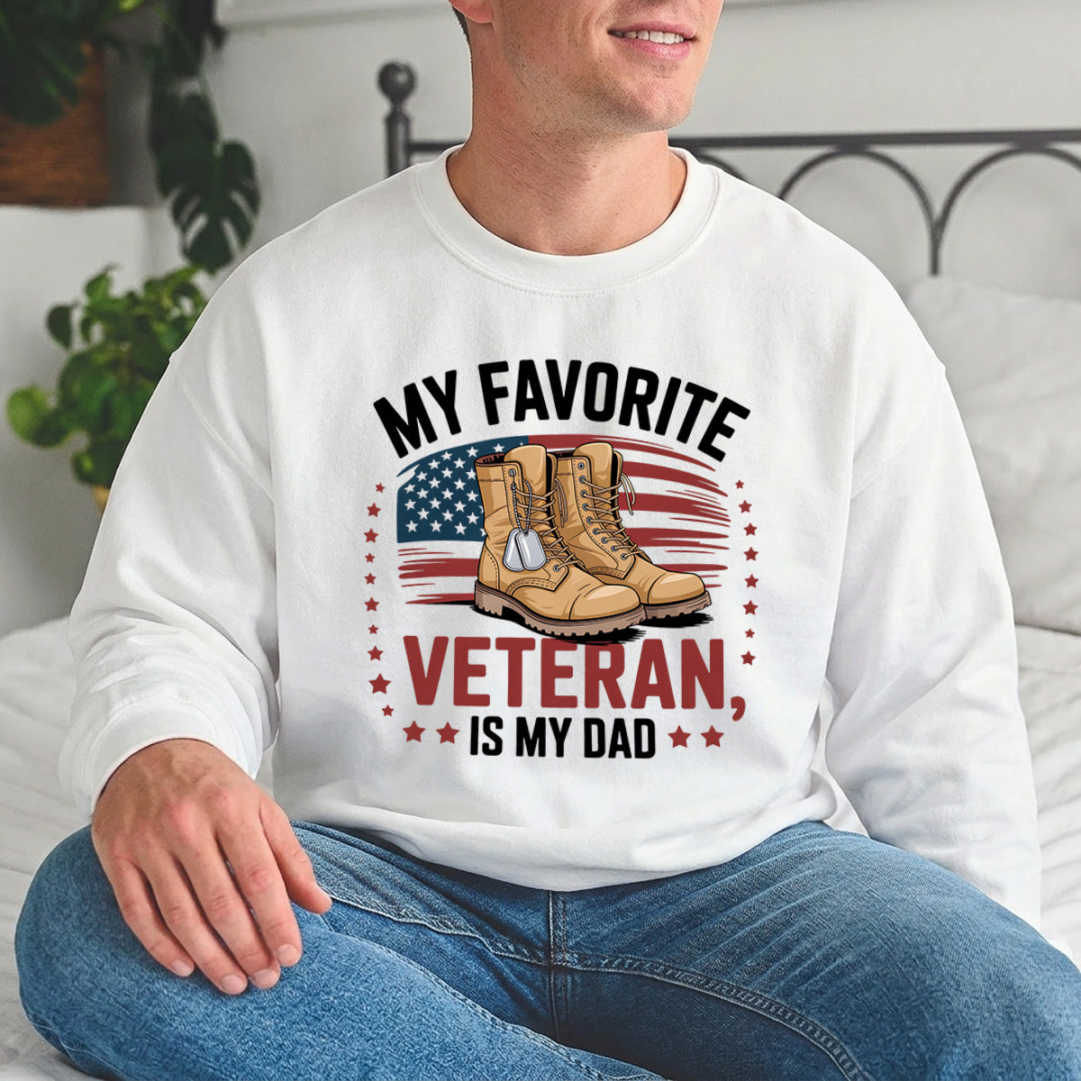 Apparel featuring a Fathers Day 4th of July Ready DTF Transfer-themed DTF transfer.
