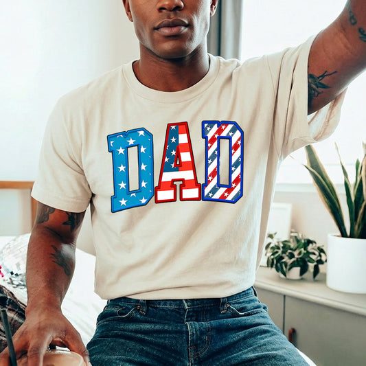 Apparel featuring a Fathers Day 4th of July Ready DTF Transfer-themed DTF transfer.