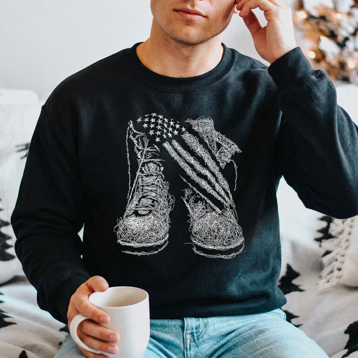 Apparel featuring a Fathers Day 4th of July Ready DTF Transfer-themed DTF transfer.