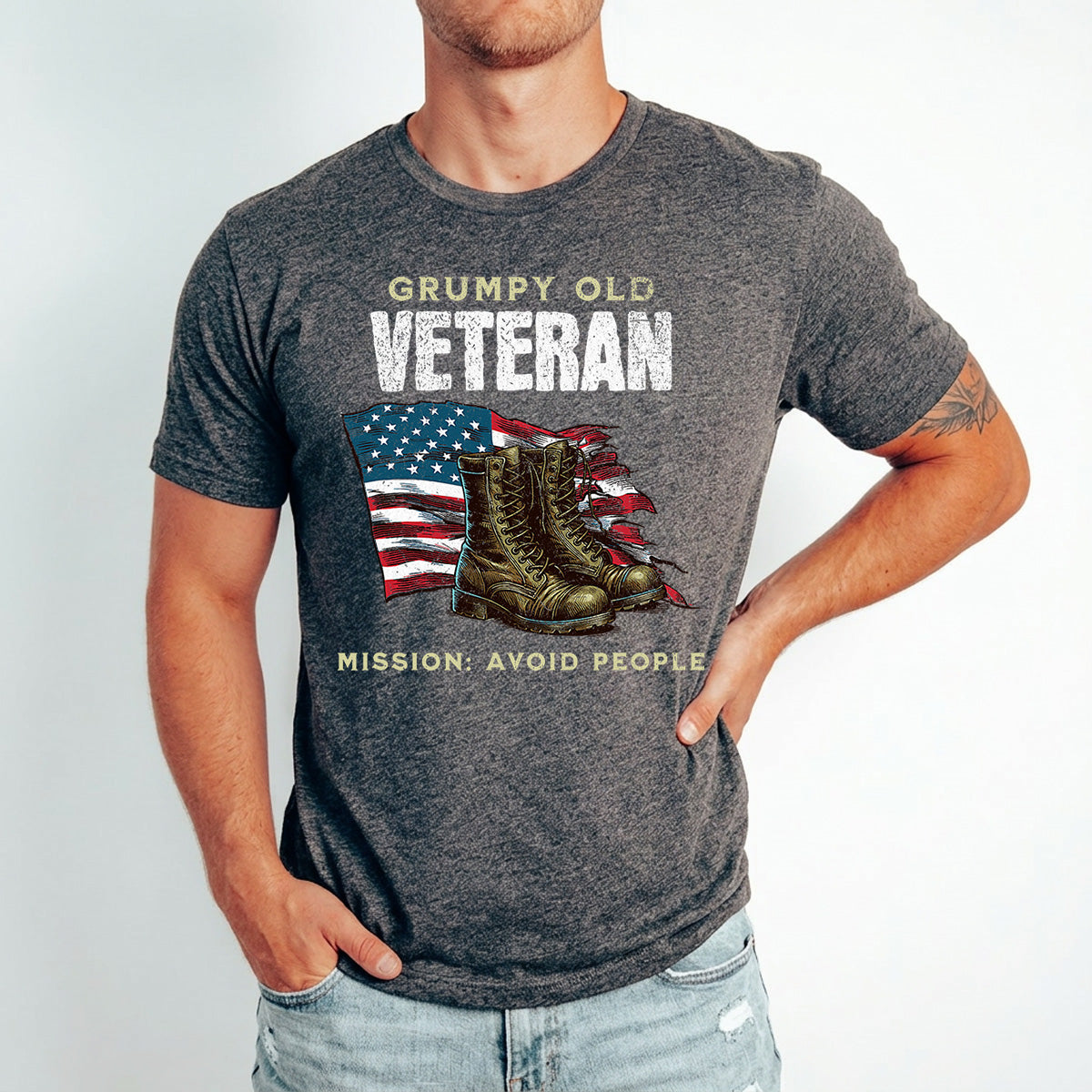 Apparel featuring a Fathers Day 4th of July Ready DTF Transfer-themed DTF transfer.
