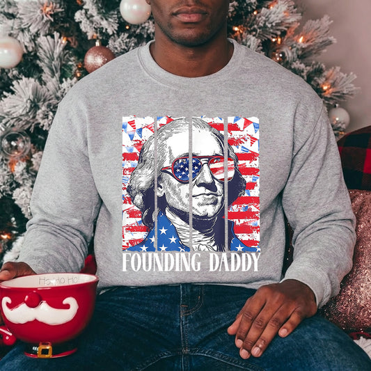 Apparel featuring a Fathers Day 4th of July Ready DTF Transfer-themed DTF transfer.