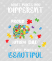 Proud Autism Dad Father's Day Awareness Ready DTF Transfer | FR2145