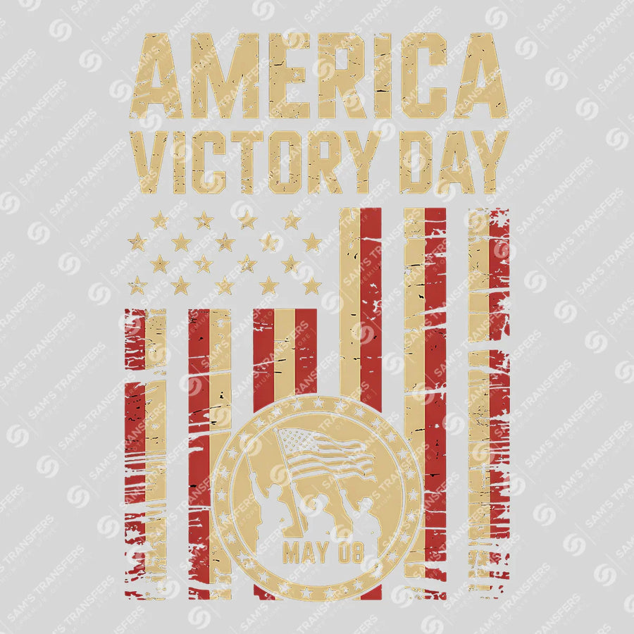 USA 250 Years Anniversary DTF Transfer | 4th of July Design | FR2208