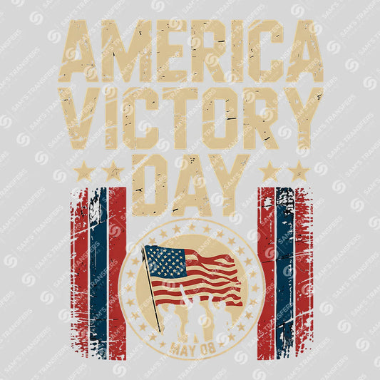 USA 250 Years Anniversary DTF Transfer | 4th of July Design | FR2209