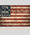 USA 250 Years Anniversary DTF Transfer | 4th of July Design | FR2242