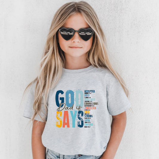 Apparel featuring a Father's Day Best Dad Ready DTF Transfer-themed DTF transfer.