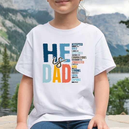 Apparel featuring a Father's Day Best Dad Ready DTF Transfer-themed DTF transfer.