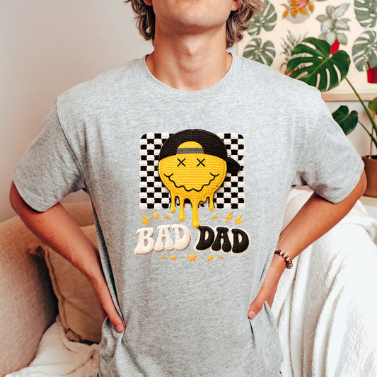 Apparel featuring a Father's Day Best Dad Ready DTF Transfer-themed DTF transfer.