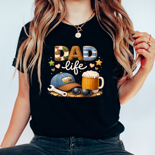 Apparel featuring a Father's Day Best Dad Ready DTF Transfer-themed DTF transfer.