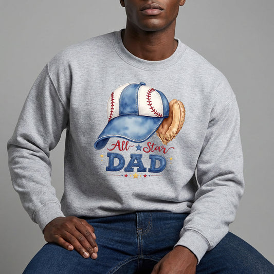 Apparel featuring a Father's Day Best Dad Ready DTF Transfer-themed DTF transfer.