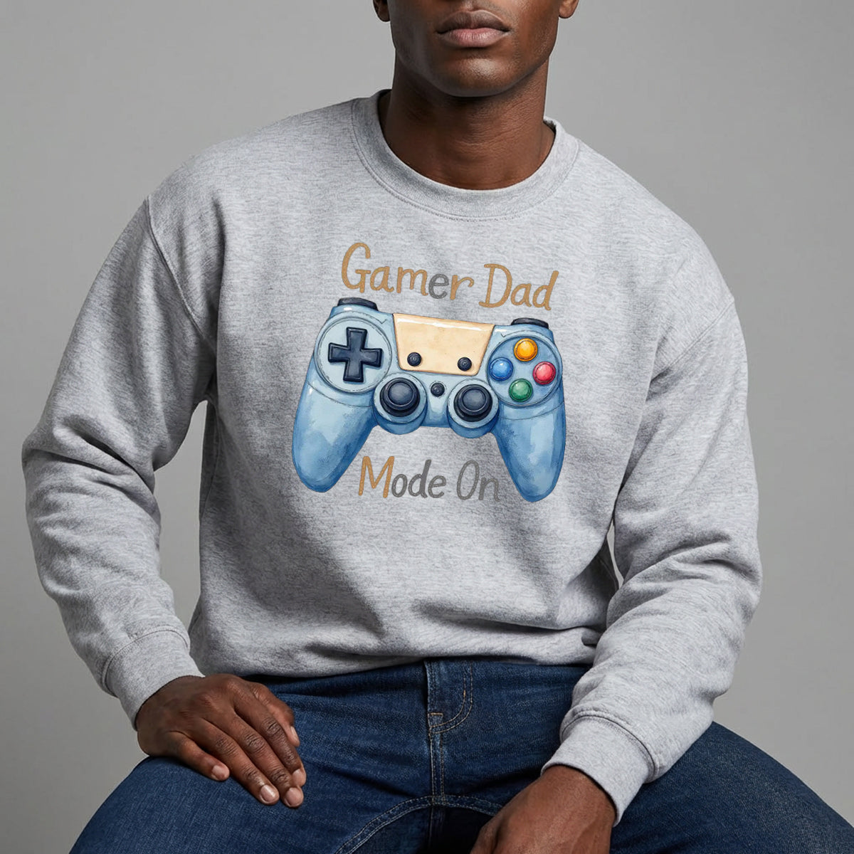 Apparel featuring a Father's Day Best Dad Ready DTF Transfer-themed DTF transfer.