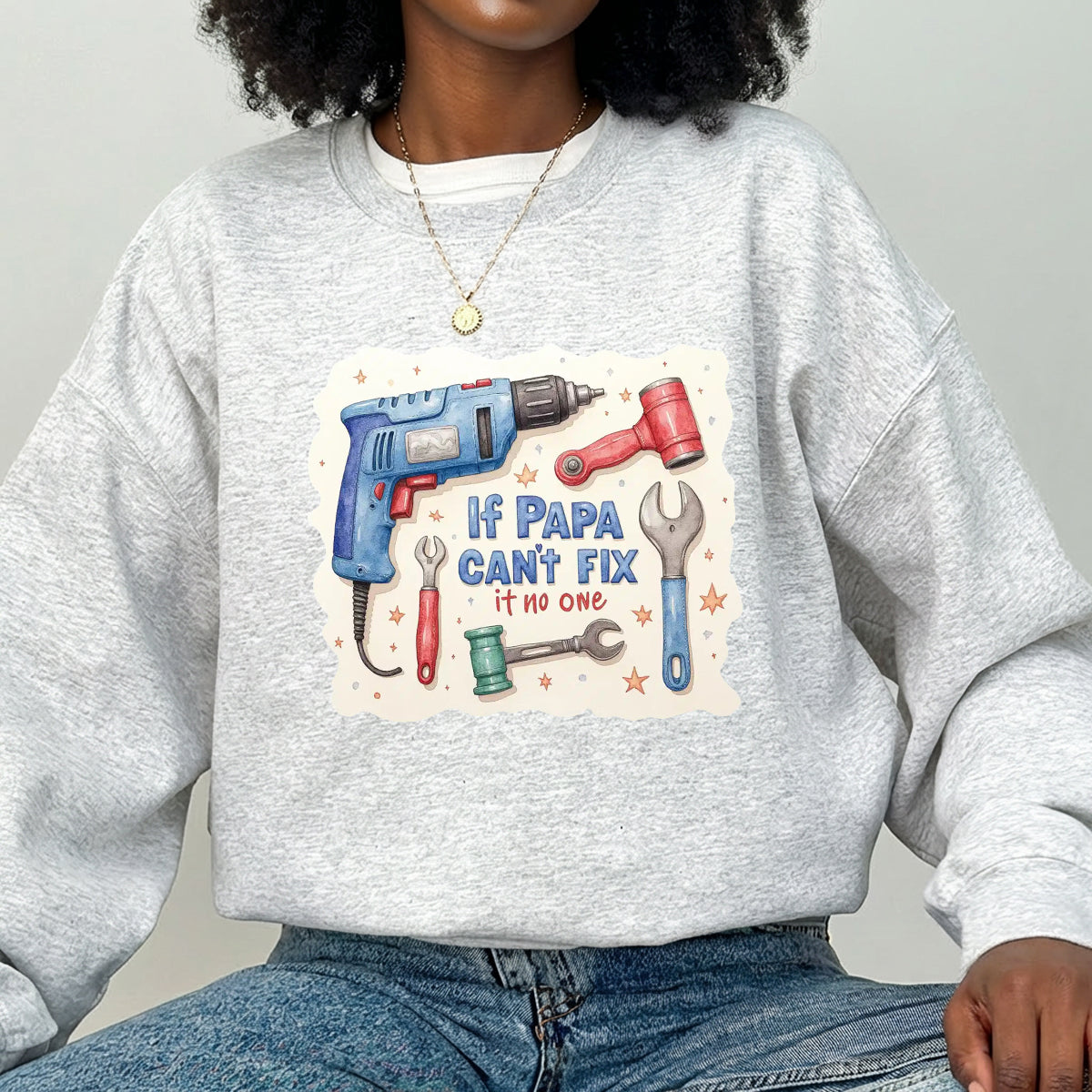 Apparel featuring a Father's Day Best Dad Ready DTF Transfer-themed DTF transfer.