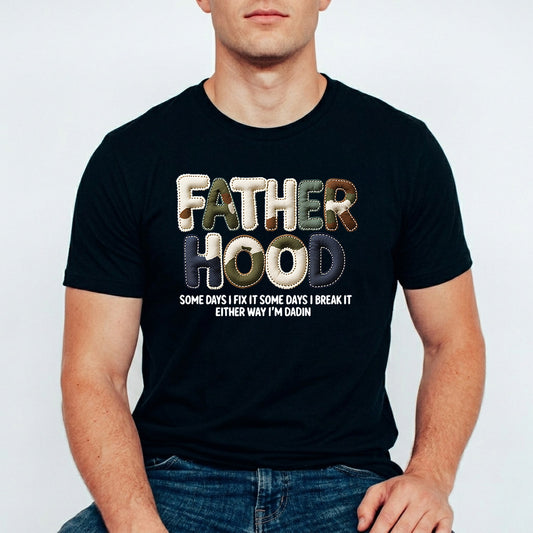 Apparel featuring a Father's Day Best Dad Ready DTF Transfer-themed DTF transfer.