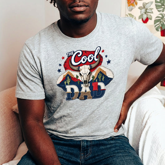 Apparel featuring a Father's Day Best Dad Ready DTF Transfer-themed DTF transfer.