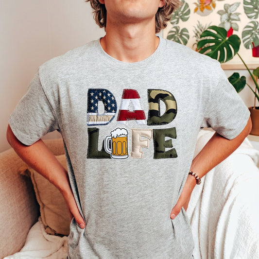 Apparel featuring a Father's Day Best Dad Ready DTF Transfer-themed DTF transfer.