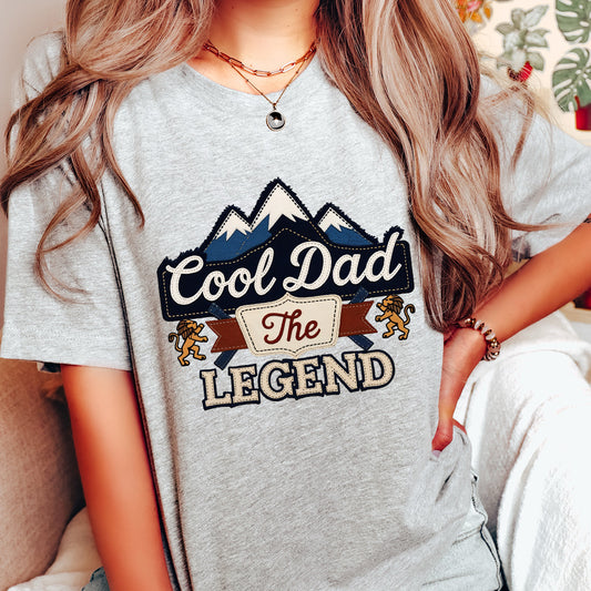 Apparel featuring a Father's Day Best Dad Ready DTF Transfer-themed DTF transfer.