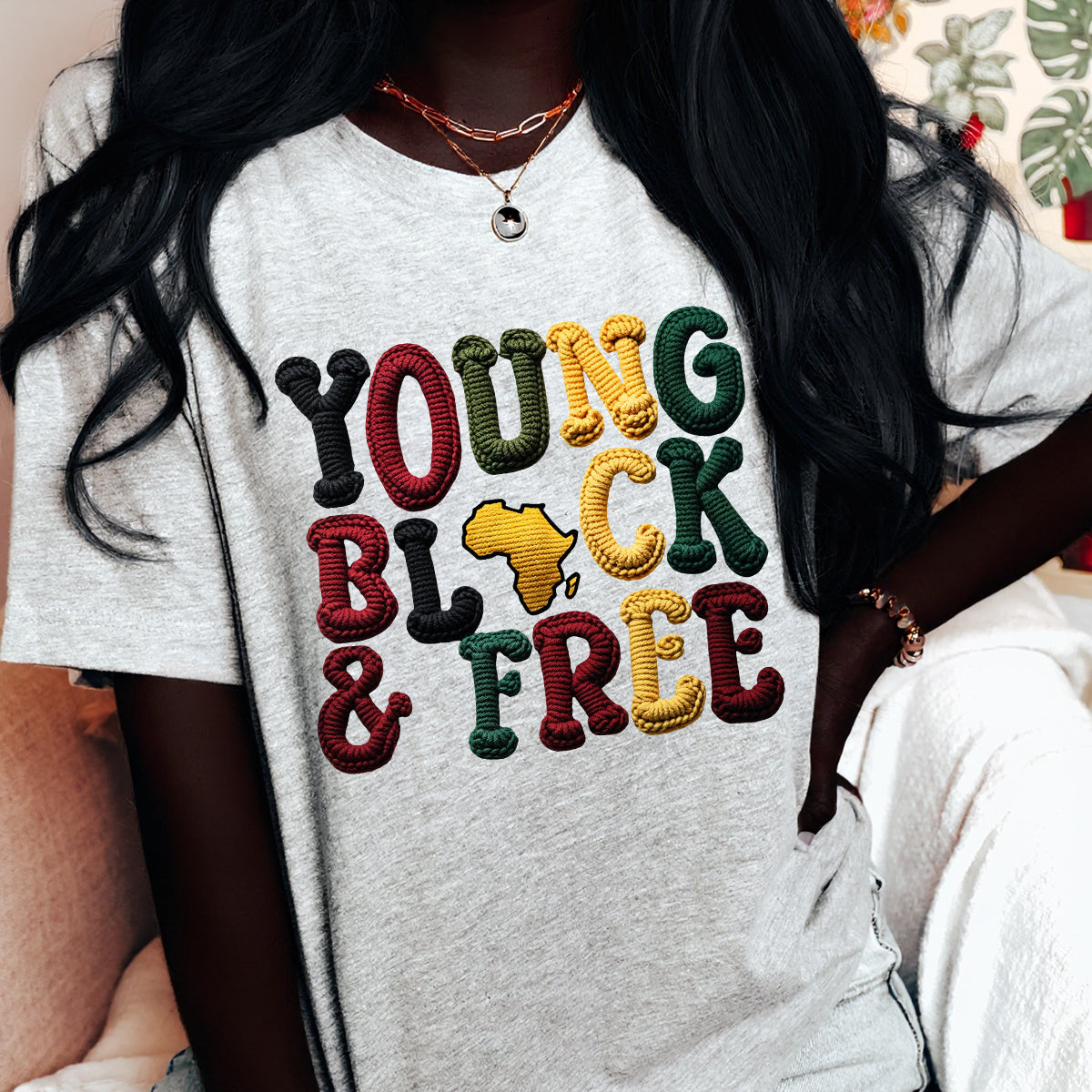 Apparel featuring a Juneteenth Day Ready DTF Transfer-themed DTF transfer.