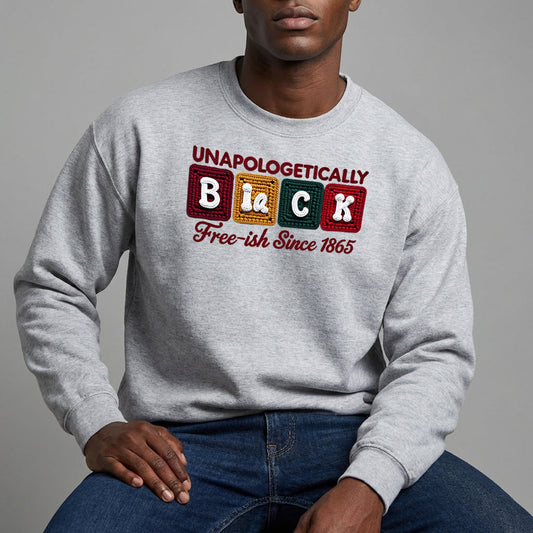 Apparel featuring a Juneteenth Day Ready DTF Transfer-themed DTF transfer.