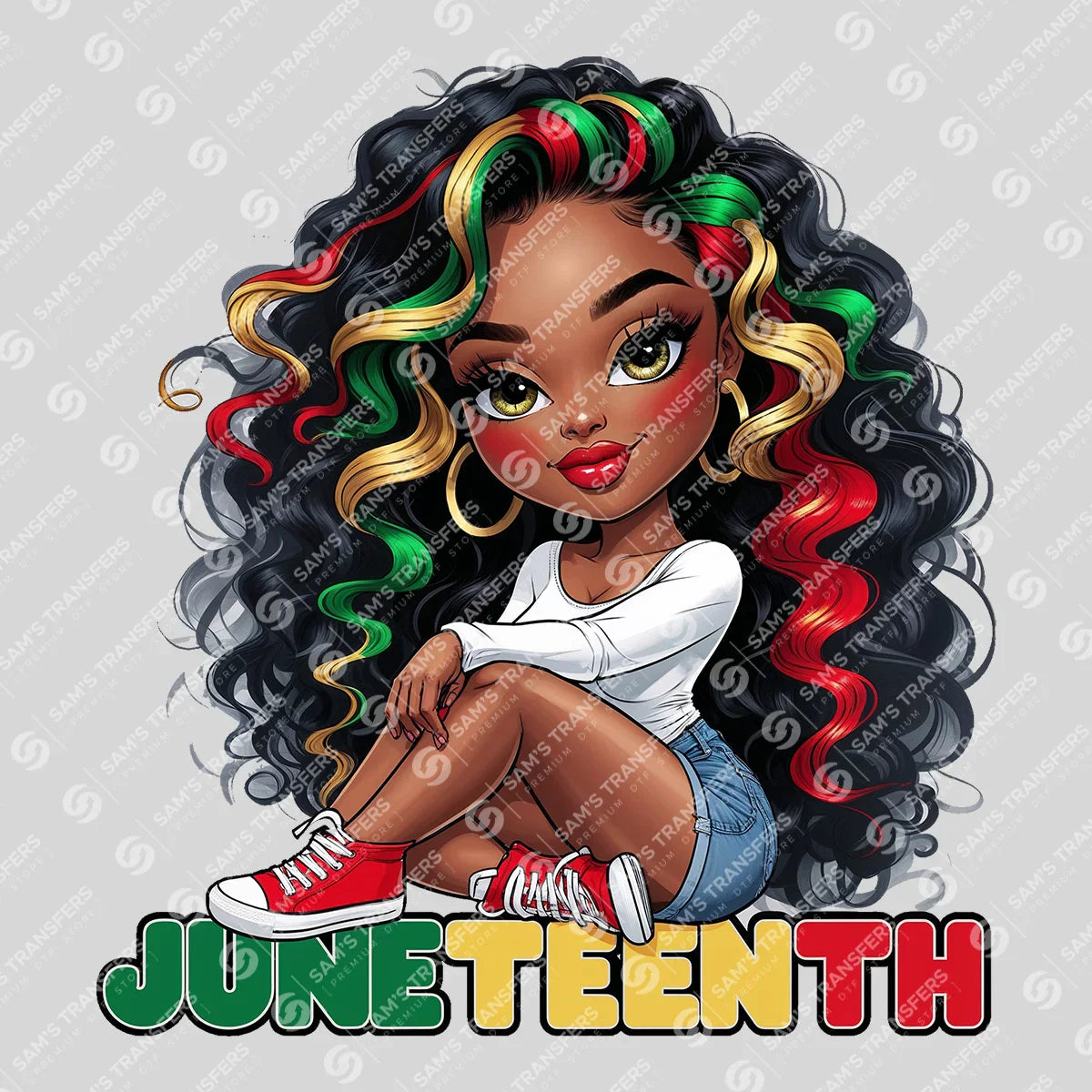 Juneteenth Day Ready DTF Transfer | FR2550