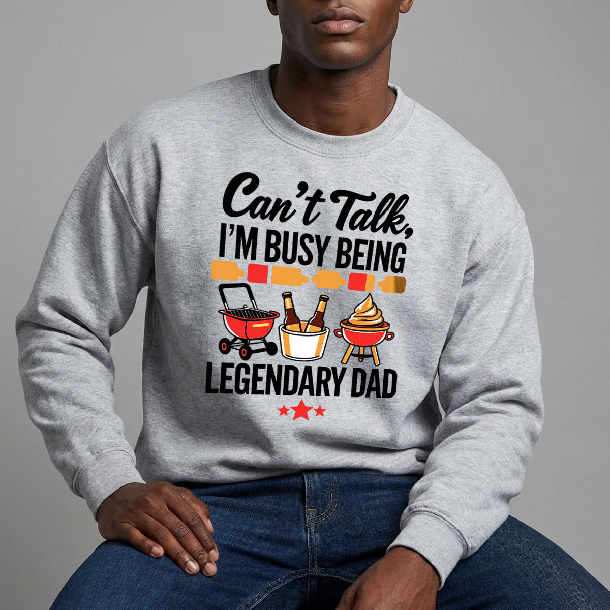 Apparel featuring a Father's Day Best Dad Ready DTF Transfer-themed DTF transfer.