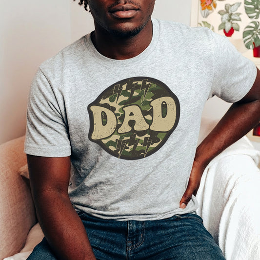 Apparel featuring a Father's Day Best Dad Ready DTF Transfer-themed DTF transfer.