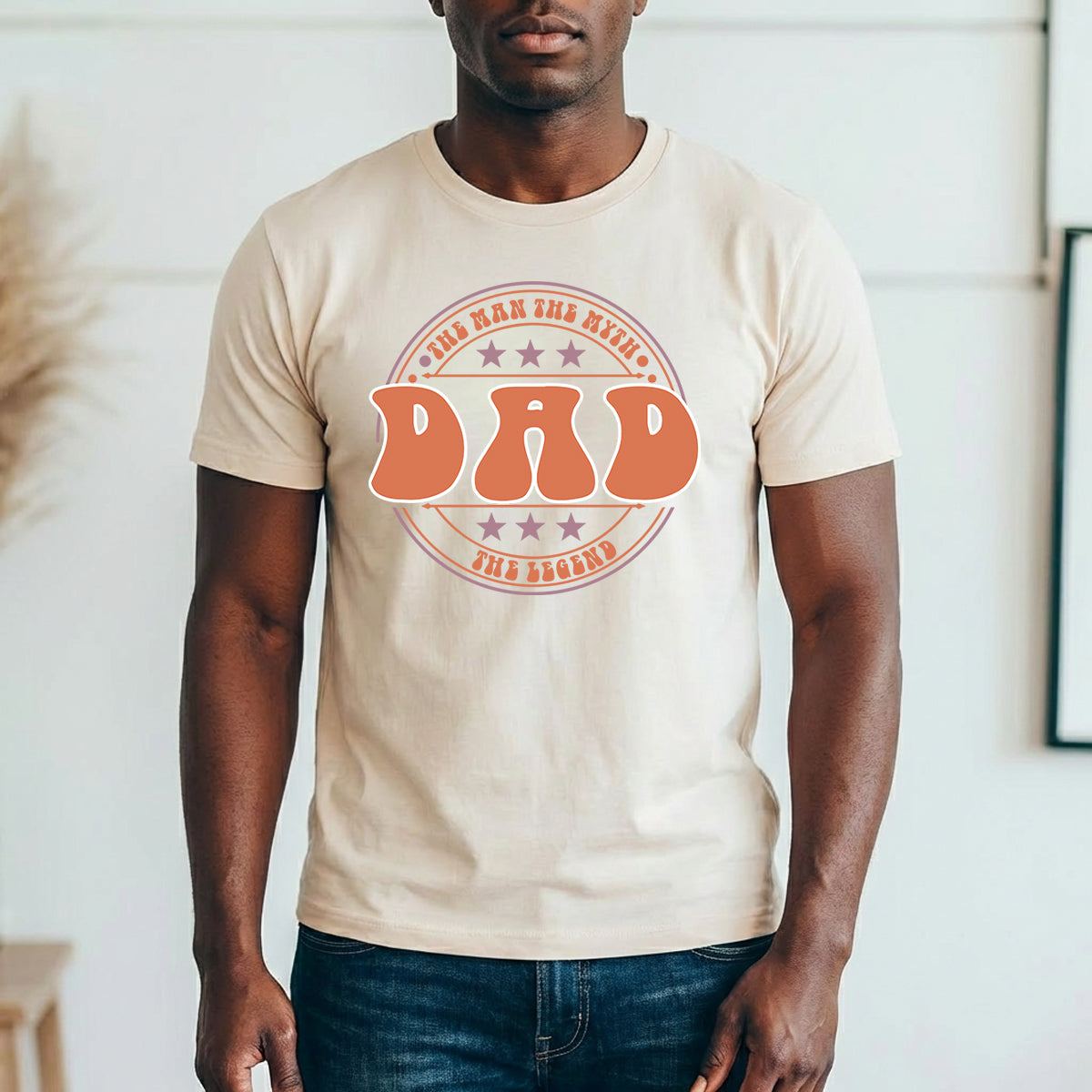 Apparel featuring a Father's Day Best Dad Ready DTF Transfer-themed DTF transfer.