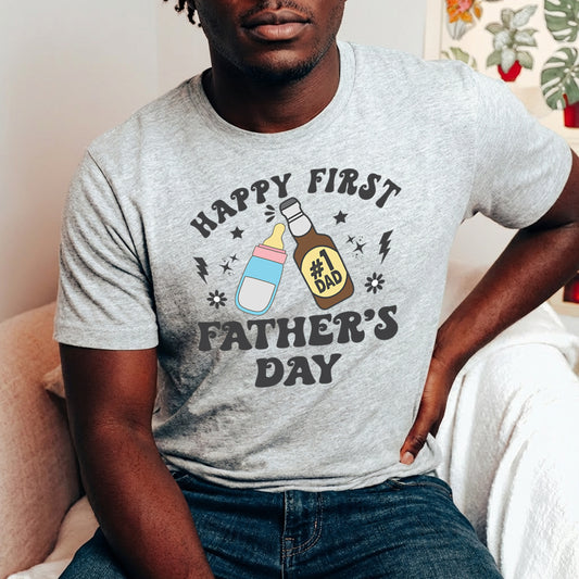 Apparel featuring a Father's Day Best Dad Ready DTF Transfer-themed DTF transfer.