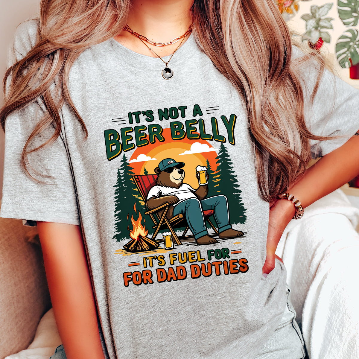 Apparel featuring a Father's Day Best Dad Ready DTF Transfer-themed DTF transfer.