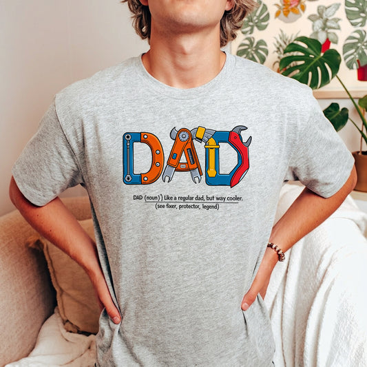 Apparel featuring a Father's Day Best Dad Ready DTF Transfer-themed DTF transfer.
