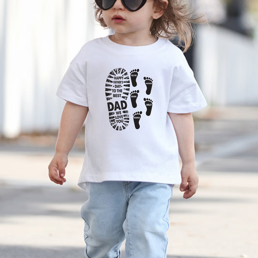 Apparel featuring a Father's Day Best Dad Ready DTF Transfer-themed DTF transfer.