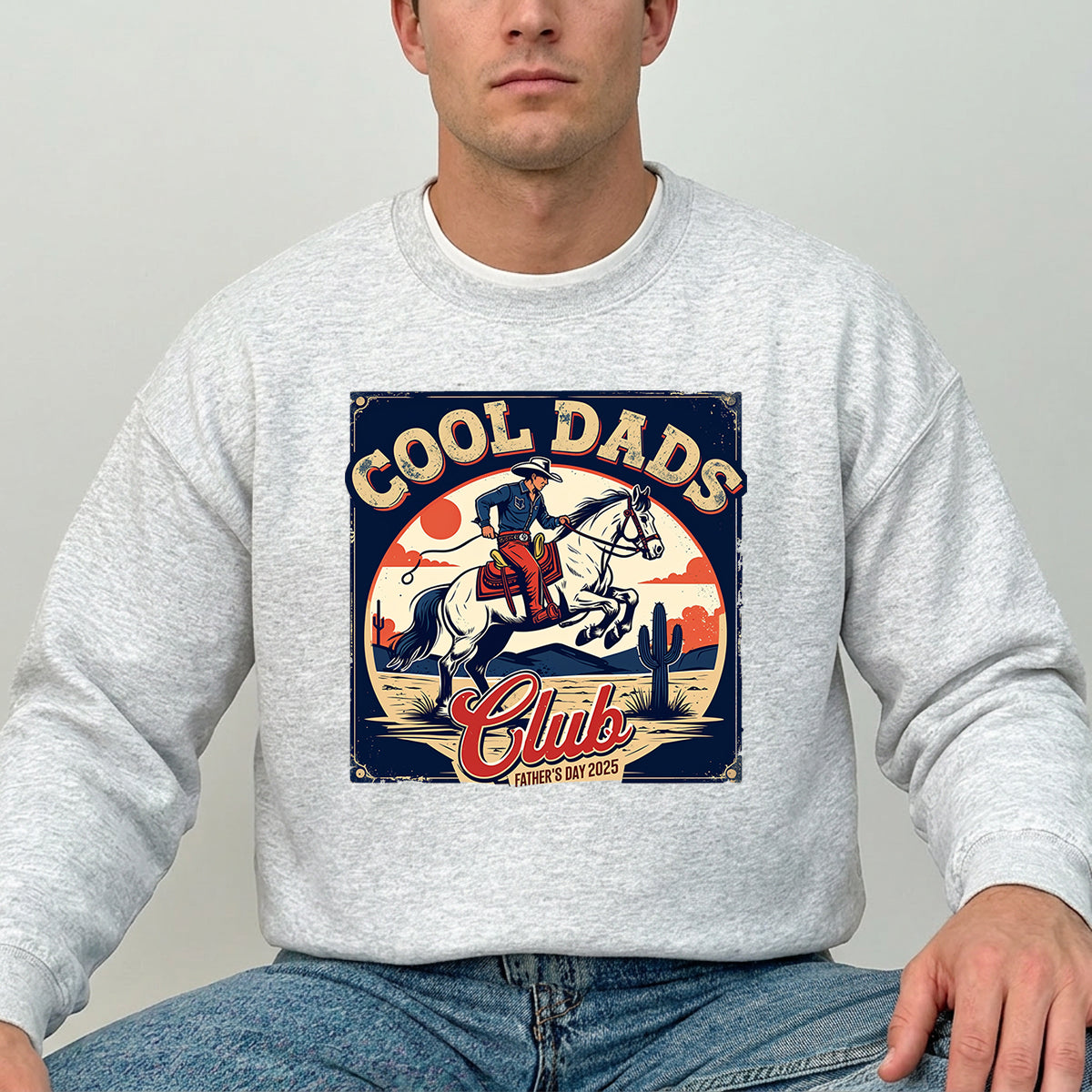 Apparel featuring a Father's Day Best Dad Ready DTF Transfer-themed DTF transfer.