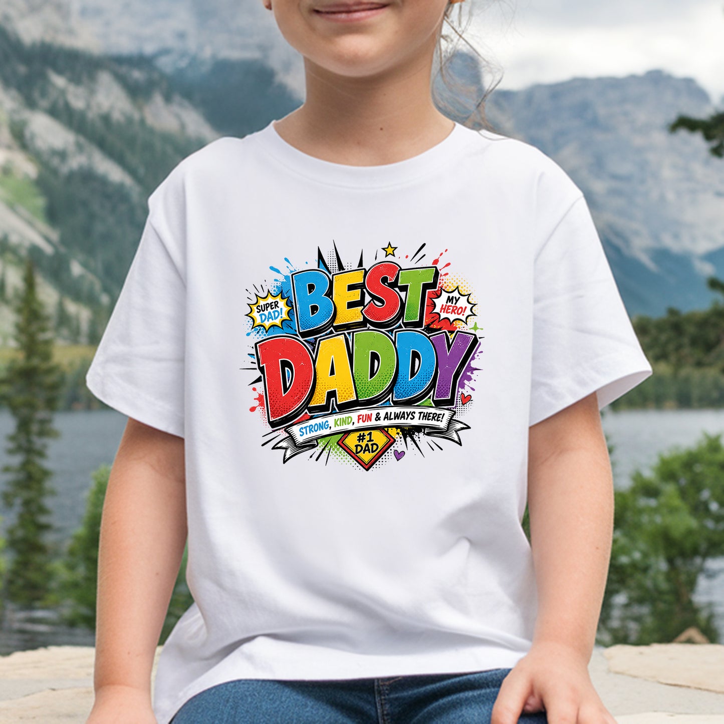 Apparel featuring a Father's Day Best Dad Ready DTF Transfer-themed DTF transfer.