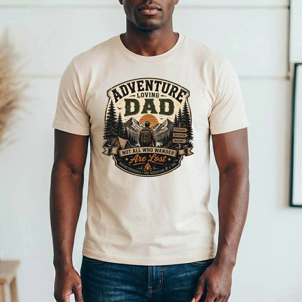 Apparel featuring a Father's Day Best Dad Ready DTF Transfer-themed DTF transfer.