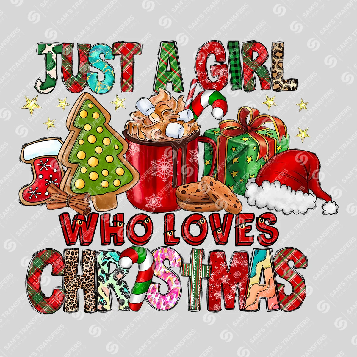 Christmas DTF Transfer - SKU: FR522_1