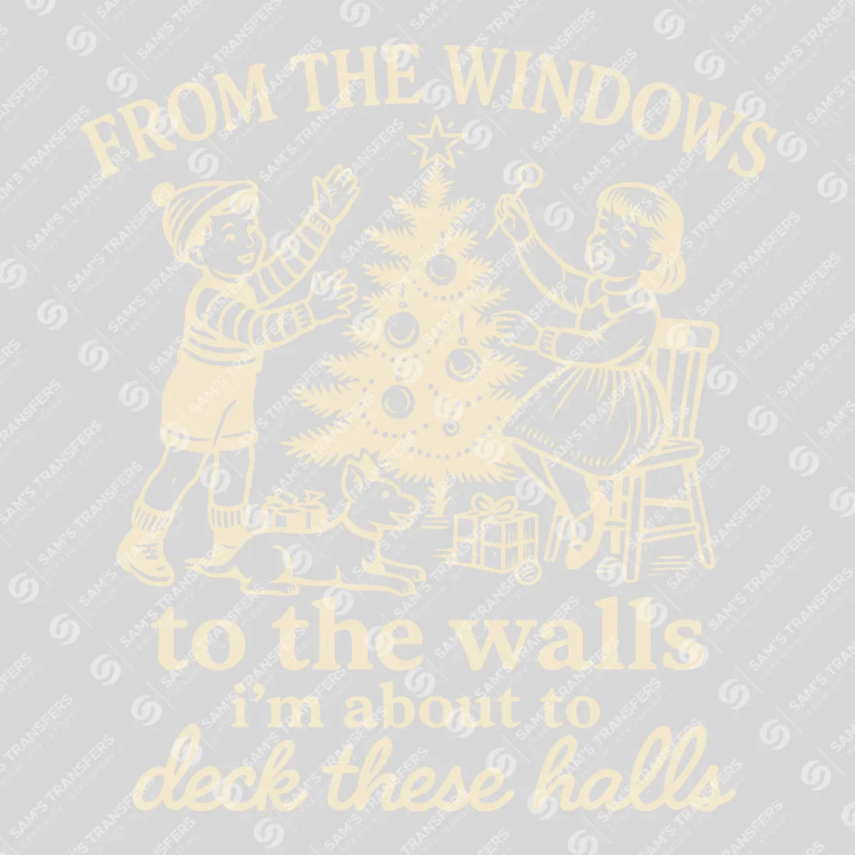 Christmas DTF Transfer - SKU: FR568-W_1