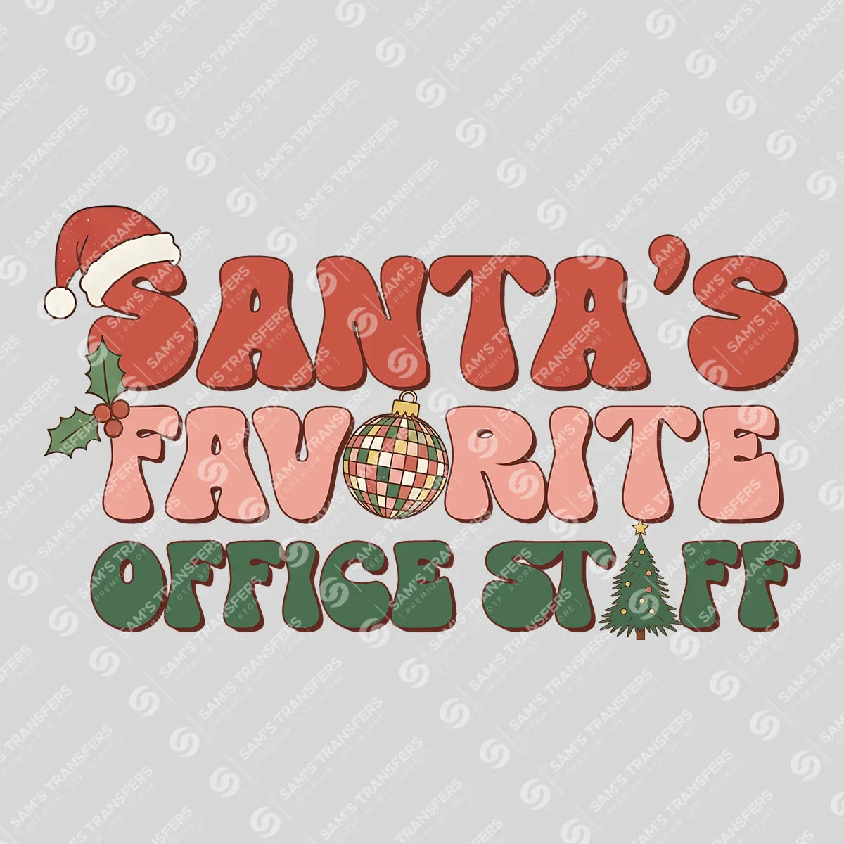 Christmas DTF Transfer - SKU: FR600_2