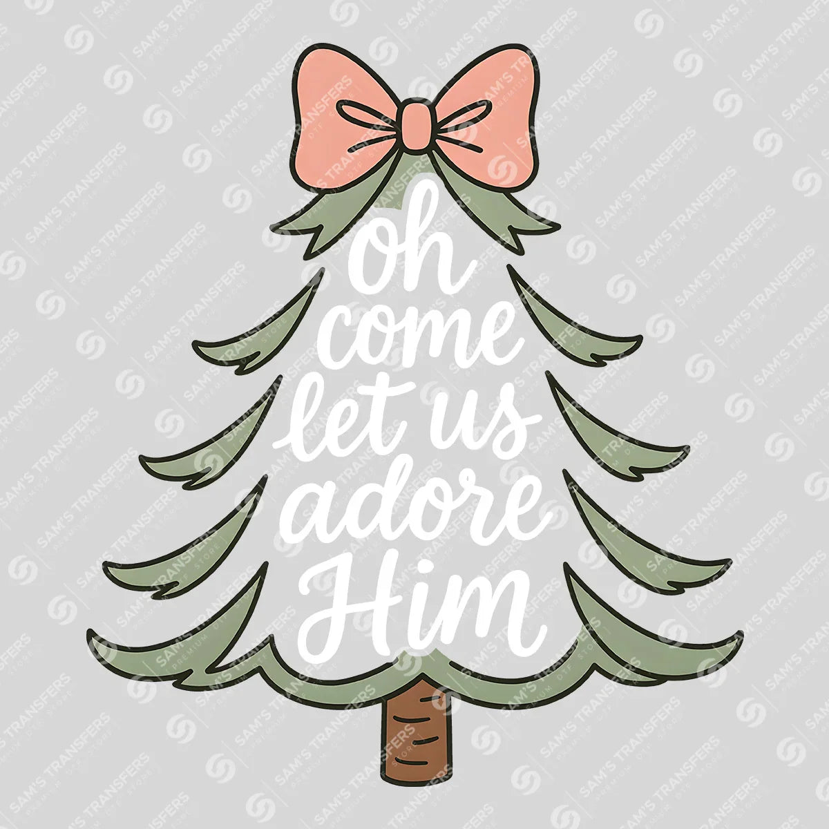 Christmas DTF Transfer - SKU: FR654-W_1