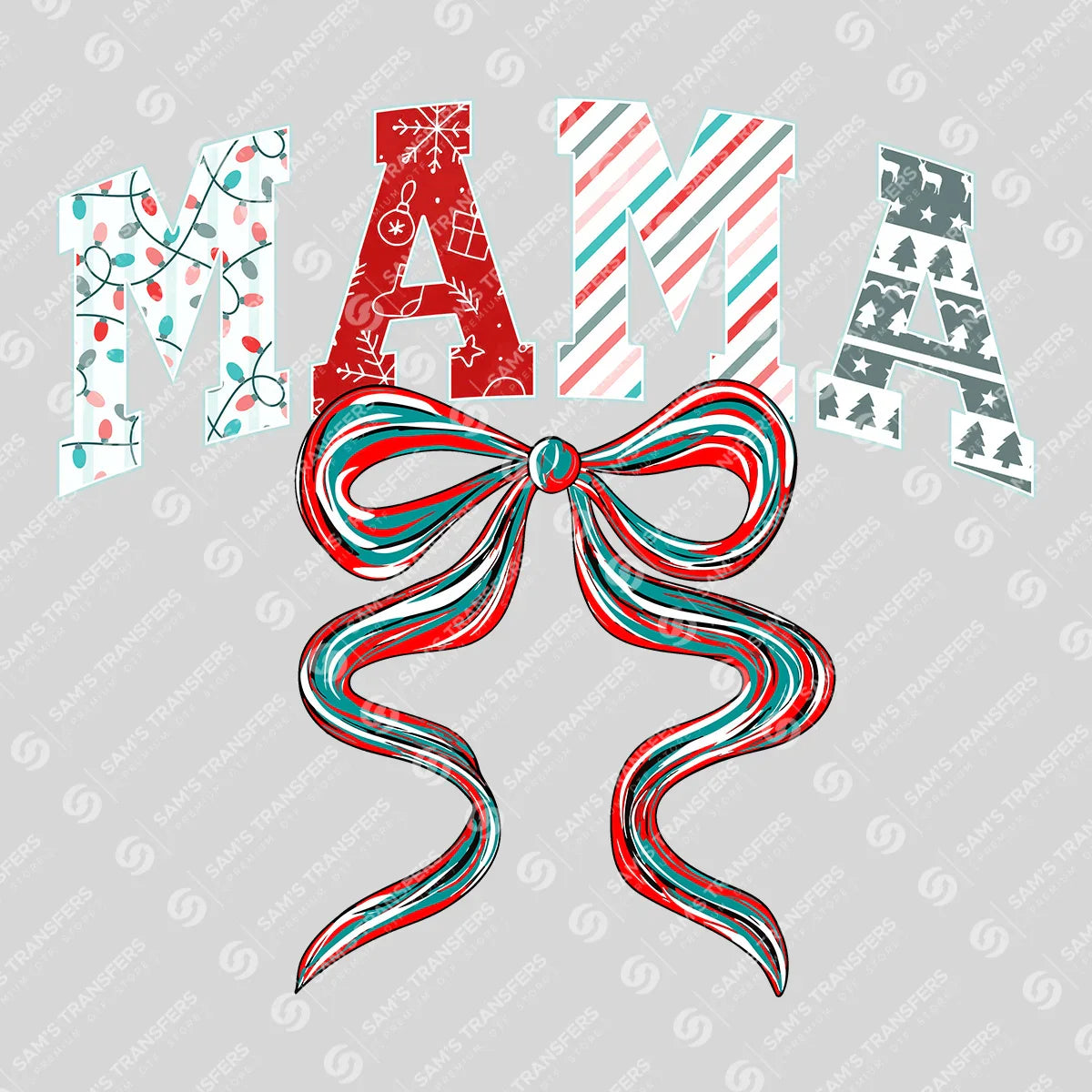 Christmas DTF Transfer - SKU: FR922_1