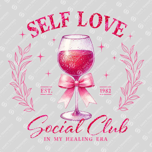 Self Love Social Club DTF Transfer