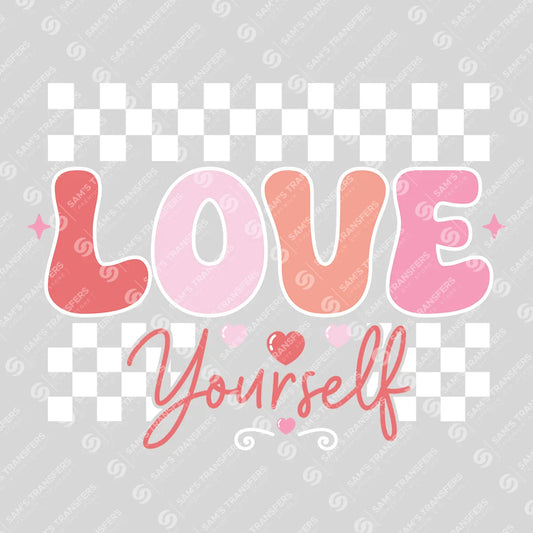 Love Yourself DTF Transfer