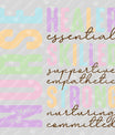Nurse Appreciation Word Art Ready-to-Press DTF Transfer