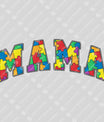 Awareness MAMA DTF Transfer Design