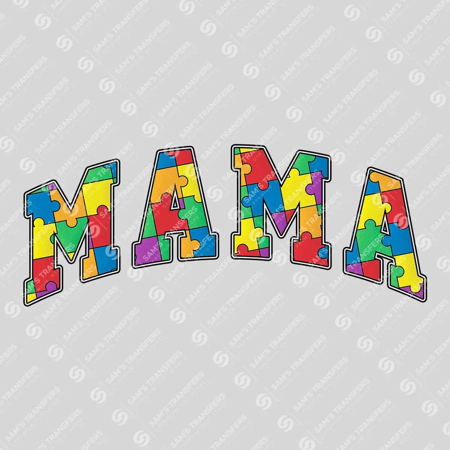 Awareness MAMA DTF Transfer Design