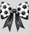 Soccer Bow Ready-to-Press DTF Transfer