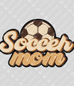 Soccer Mom Retro Ready-to-Press DTF Transfer