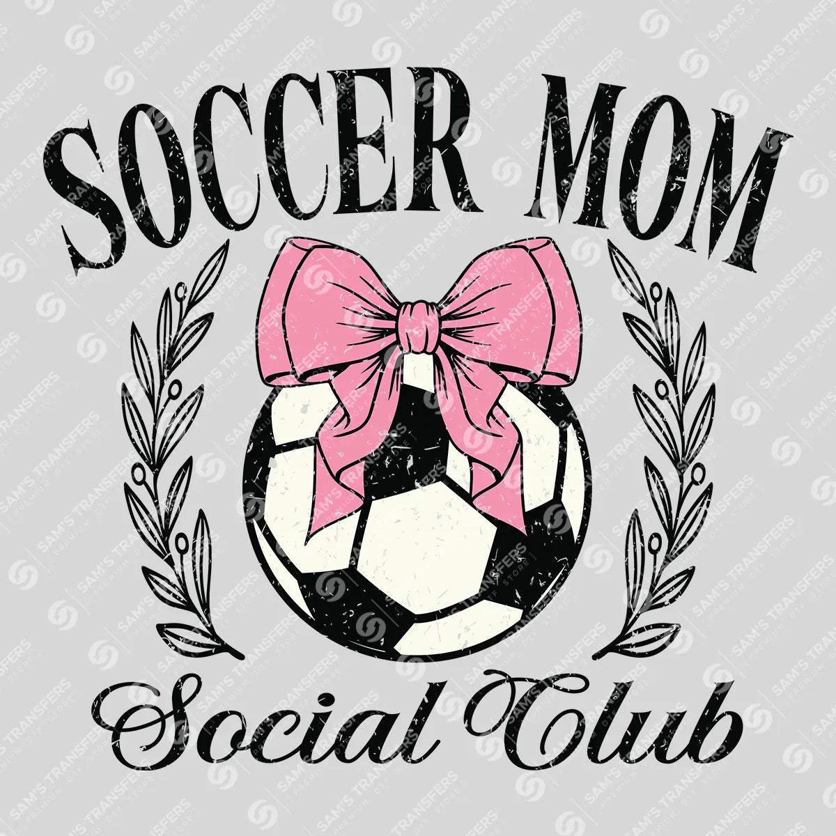 Soccer Mom Social Club Ready-to-Press DTF Transfer