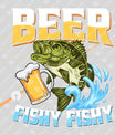 Beer Fishy Fishy Ready-to-Press DTF Transfer