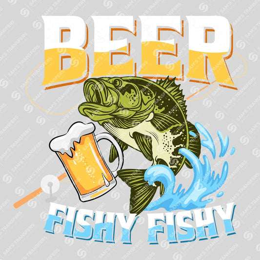 Beer Fishy Fishy Ready-to-Press DTF Transfer